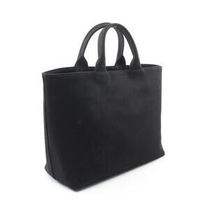 Prada Canvas Bag Black DRILL Tote